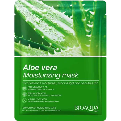 Bioaqua Aloe Vera Moisturizing Sheet Mask 25g - Rokomari product